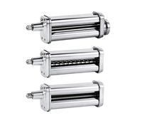 Pasta Maker Attachments Set for All KitchenAid Stand Mixer, Including Pasta Sheet Roller, Spaghetti Cutter, Fettuccine Cutter by Nevku