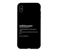 Pasta Maker Dictionary Funny Making Pasta Case for iPhone XS Max