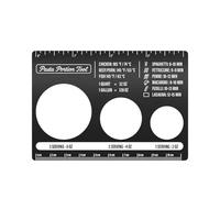 Pasta Measuring Tool - Ruler for Cooking Pasta, Portion Guide in the Kitchen, Gadget Portion Control for Measuring the Pasta with Dormitory Room for Eating Apartment