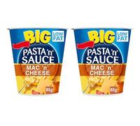 Pasta 'n' Sauce Big Mac 'n' Cheese Instant Pasta Pot, Low Fat, 85g,Pack Of 2