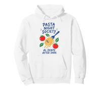 Pasta Night Society Al Dente After Dark Funny Pasta Lover Pullover Hoodie