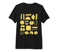 Pasta Noodles Spaghetti, Penne, tortellini, Farfalle Premium T-Shirt
