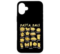 Pasta Pals Cute Kawaii Pasta Characters Case for iPhone 16 Plus