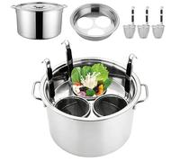 Pasta Pan With Strainer Insert,Stainless Steel Noodles Cooking Accessories,Cooking Set For Pasta And Noodles - For Cooking Lovers Beginner Professionals Meal Prep Party Family Collection Vegetables