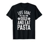 Pasta Pet All The Dogs Funny Dogs and Pasta T-Shirt