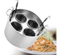 Pasta Pots Stainless Steel Noodle Cooking Pot,Noodle Cooker,Stainless Steel Noodle Cooking,Soup Pot and Noodle Pot Multi-Purpose,Steamer Set with Basket,with Lid,inductio