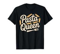 Pasta Queen, Pasta Lover Italian Spaghetti Noodles T-Shirt