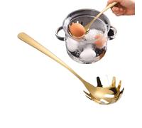 Pasta Server Utenl Pinestro Spoon Noodle | Heavy Duty Spaghetti Lifter with Grip Design Heat Resistant Multifunctional Kitchen Tool Colander Style for Cooking and