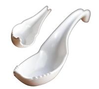 Pasta Spoon Food Grade Retro Fork Scoop Chinese Soup Spoons for Eating Dinner Students Meal Home Kitchen