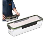 Pasta Storage Containers | Noodle Storage Boxes With Lids | Spaghetti Stream | Large Capacity Food Containers With Locking Lids, Organize