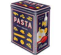 Nostalgic-Art Retro storage tin box L, 3 l, Pasta Variety - Gift idea for the kitchen, large metal coffee tin, vintage design
