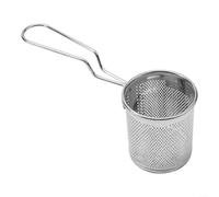Pasta Strainer,Stainless Steel Mesh Spider Strainer,For Pasta Noodle Dumpling Accessories(C)