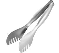 Pasta Tongs Stainless Steel - Spaghetti Noodle Server Utensil with Teeth Grip, Easy Serve Kitchen Tool for Home, Restaurant, Cooking, Buffet Serving & Catering - PastaMate