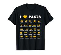 Pasta Varieties Spaghetti Pasta Italy Gift Pasta T-Shirt