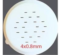 PASTADISC Vietnamese Noodles Shape Disc Fit For Philips Automatic Pasta & Noodle Maker, Disc Compatible With Philips Pasta Maker Attachment Kitchen Appliance Accessory (Noodle 8x0.8mm) (D08, 4x0.8mm)