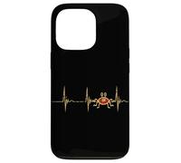 Pastafari Heartbeat EKG Puls Flying Spaghetti Monster FSM Case for iPhone 13 Pro