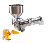 Paste Filling Machine Shampoo Filling Machine, Semi-Automatic Cream Filling Machine for Cream Shampoo Essential Oil, Stainless Steel, 10-100ml/ 10-300ML/ 50-500ML/ 100-1000ML