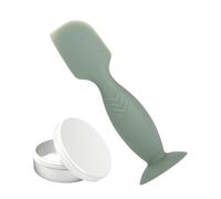 Paste Spatula - Portable Soft Silicone Paste Applicators, Smooth Diaper Cream with Suction Cup Base, Easy to Use Silicone Spreader, Skincare Tool, Reusable Hygiene | Spatula for Diaper Cream