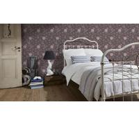 PASTE THE WALL PINK BROWN FLOWER FLORAL FEATURE WALLPAPER A.S.CREATION 3029-39