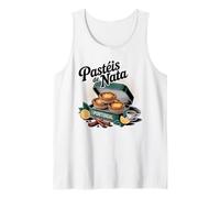 Pastéis de NATA Custard Tarts Food Art Portugal Traditional Tank Top
