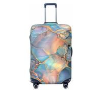 Pastel Abstract Fluid Art Travel Luggage Covers - Elasticity Suitcase Covers Protector for Luggage 18-32 Inch