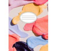 Pastel Abstract Grid Notebook for Creative Notes and Ideas: Colorful Modern Graph Paper Journal with 110 Pages | Large 8.5 x 11 Notebook for Writing, Planning, School, and Daily Use