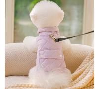 Pastel Autumn Pet Coat | Color: Dream Purple | Size: L
