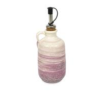 Pastel Beach Hand Painted Kitchen Dining Table Oil Drizzler Pourer 250ml Verano Spanish Ceramics Lilac One Size