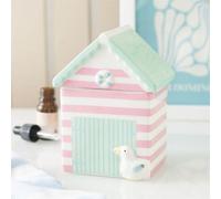 Pastel Beach Hut Oil Burner - Coastal Scent Diffuser & Decor