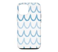 Pastel Blue Waves Ocean Lover Surfing Surf Summer Vibes Case for iPhone 12/12 Pro