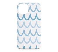 Pastel Blue Waves Ocean Lover Surfing Surf Summer Vibes Case for iPhone 13