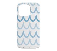 Pastel Blue Waves Ocean Lover Surfing Surf Summer Vibes Case for iPhone 13 Pro