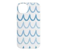 Pastel Blue Waves Ocean Lover Surfing Surf Summer Vibes Case for iPhone 14 Plus