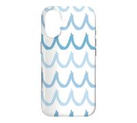 Pastel Blue Waves Ocean Lover Surfing Surf Summer Vibes Case for iPhone 17