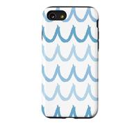 Pastel Blue Waves Ocean Lover Surfing Surf Summer Vibes Case for iPhone SE (2020) / 7/8