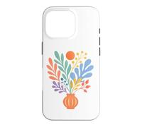 Pastel Botanical Bouquet Cottagecore Boho Spring Floral Gift Case for iPhone 16 Pro