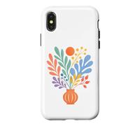 Pastel Botanical Bouquet Cottagecore Boho Spring Floral Gift Case for iPhone X/XS