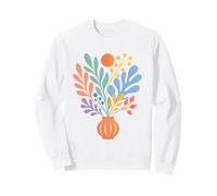 Pastel Botanical Bouquet Cottagecore Boho Spring Floral Gift Sweatshirt