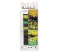 Pastel case - 6 Half Pastels - Spring Country