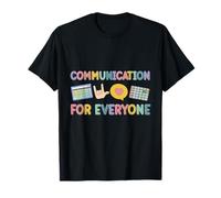 Pastel Colorful Communication Looks Different for Everyone T-Shirt