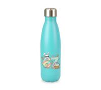 Pastel colours 67 bunny ears 6 7 meme novelty brainrot cute humerous trend, iconic trendy cool screw top lid stainless steel water bottle drinks cup water bottle refill cute fun explore travel