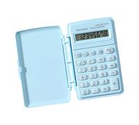 Pastel Cover Scientific Calculator 8 Digit for Students with Durability Case Basic Math Functions Lid Calculator