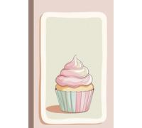 Pastel Cupcake Composition Notebook | Wide Ruled | 6" x 9" | 100 Pages