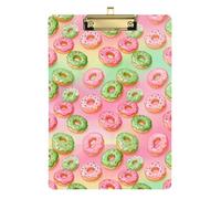 Pastel Donut Law Enforcement clipboard Waterproof for 5th Grade Classroom Essentials for Teachers Size 9 x 12