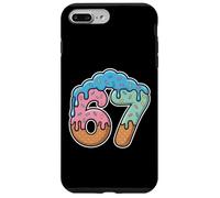 Pastel Dripping Ice Cream 67 Sprinkles Waffle Cone Case for iPhone 7 Plus/8 Plus