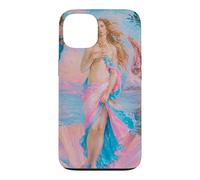 Pastel Goddess Art Trans Pride Painting Case for iPhone 13