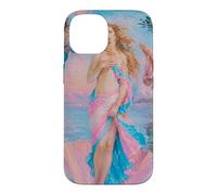 Pastel Goddess Art Trans Pride Painting Case for iPhone 14