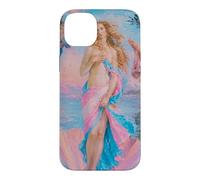 Pastel Goddess Art Trans Pride Painting Case for iPhone 14 Plus