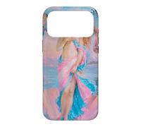 Pastel Goddess Art Trans Pride Painting Case for iPhone 17 Pro Max
