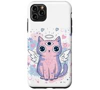 Pastel Goth Angel Cat Third Eye Wings Hearts Surreal Dreamy Case for iPhone 11 Pro Max